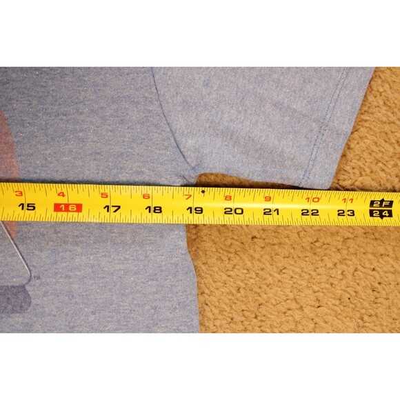 Mad Engine Star Wars X-Wing Retro Vintage Logo Graphic T-Shirt (YL) Light Blue - Picture 5 of 6